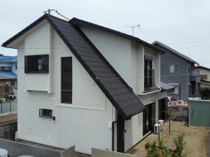 鹿嶋市屋根・外壁カバー工法工事完成